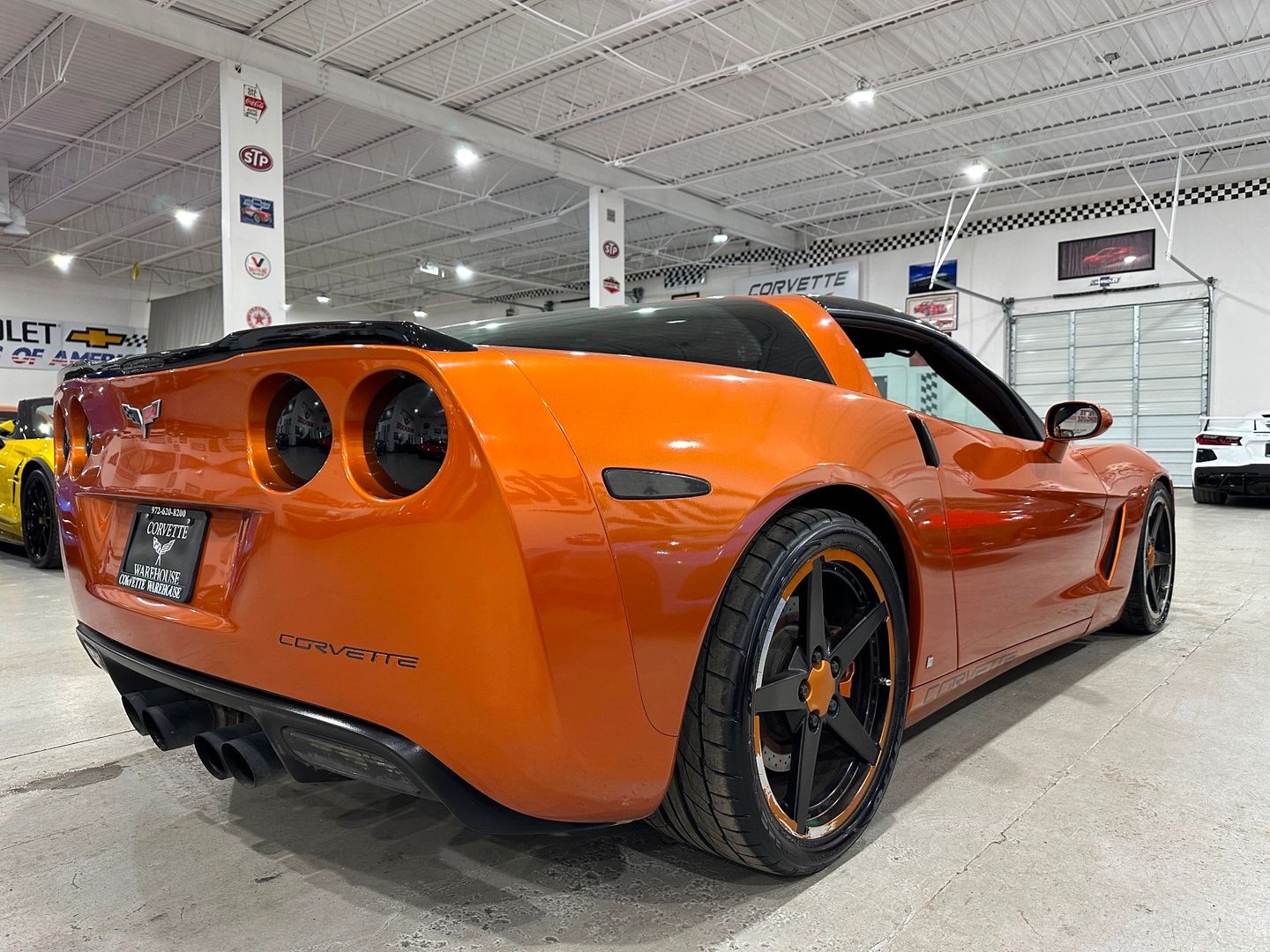 2008 [83U] Atomic Orange Metallic Chevrolet Corvette   | C6 Corvette Photo 4