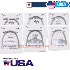 10 packs Arcos de Dental Ortodoncia Redondos Niti Arco de Alambre Su Arch Wire