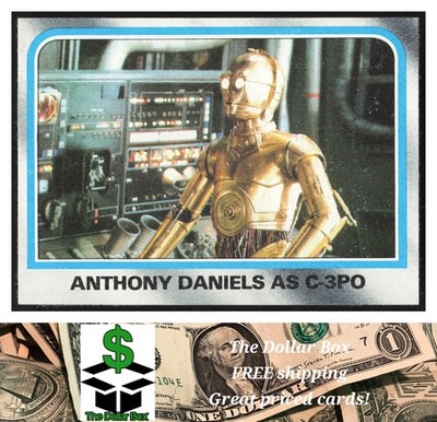1980 Topps Star Wars: The Empire Strikes Back #227 Anthony Daniels as C-3PO