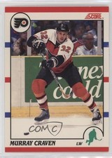 1990-91 Score Bilingual Murray Craven #56 0kz8