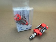 MKS US-B Clipless Bicycle Pedals without Cleats Red