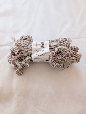 1 Skein Elsebeth Lavold ''Silky Tweed'' Silk Cotton designer's choice Color 19 Tan