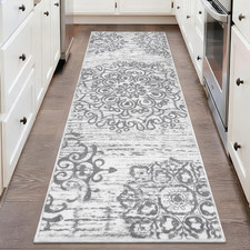 HEBE Hallway Runner Rug 2'X6', Washable Non Slip Kitchen Rug Runner  Soft Boho