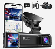 REDTIGER Dash Cam Front and Rear 4K Car Camera Recorder With 24H Parking Mode