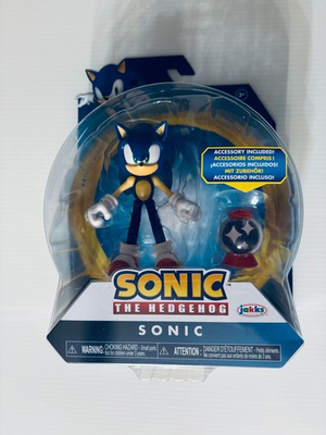 #ad Sonic the Hedgehog Sonic amp; Invincible Item Box 4 Inch Figure by Jakks Pacific $11.99