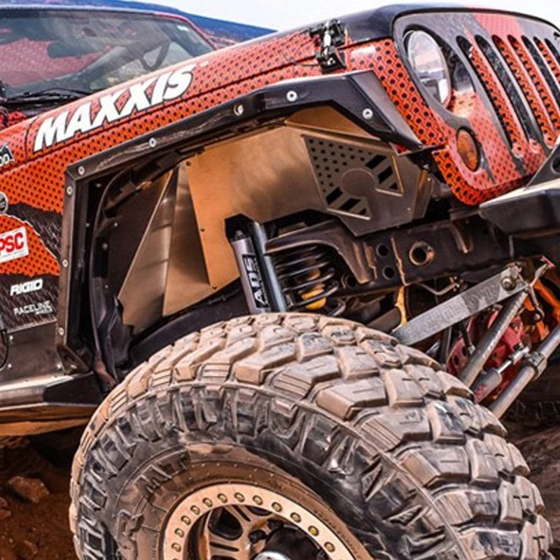 For Jeep Wrangler JK 18 Artec Industries Freedom Edition Raw Front Inner Fenders - Imagem 2 de 4