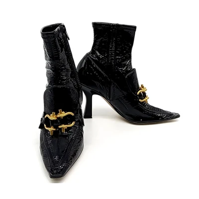 BOTTEGA VENETA Patent Ankle Boots 6871922 [P] - Photo 1/4