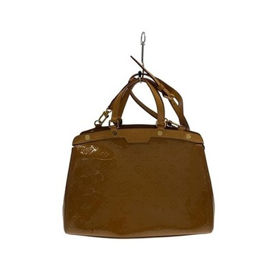 Louis Vuitton Blair MM Monogram Vernis YLW Used From Japan