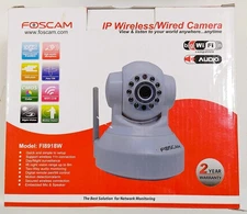 Foscam Model F18910W Wireless IP Security Camera Surveillance - Open Box