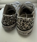 Converse All Star Chucks Kids Girls Youth Size 2 Cheetah Animal Print Low Tops — photo 3