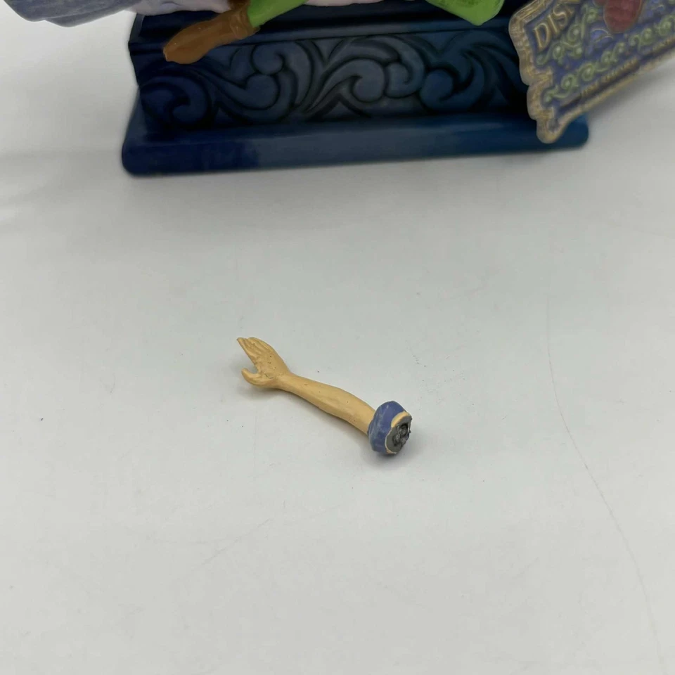 Disney Traditions Peter Pan’s Clock Tower Figurine 6015025 Damaged - Image 3 of 4