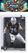 2025 Topps Chrome #183 Kolton Miller Lightboard Logo