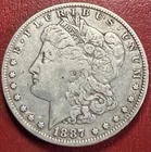 1887-O Morgan Silver Dollar. Free Shipping