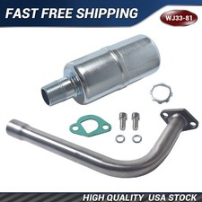 Exhaust Pipe Muffler For Predator 196cc 212cc GX200 Coleman CT200U Mini Bike