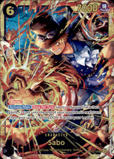 Sabo (120) Foil SEC Carrying On His Will OP13-120 NM 2025