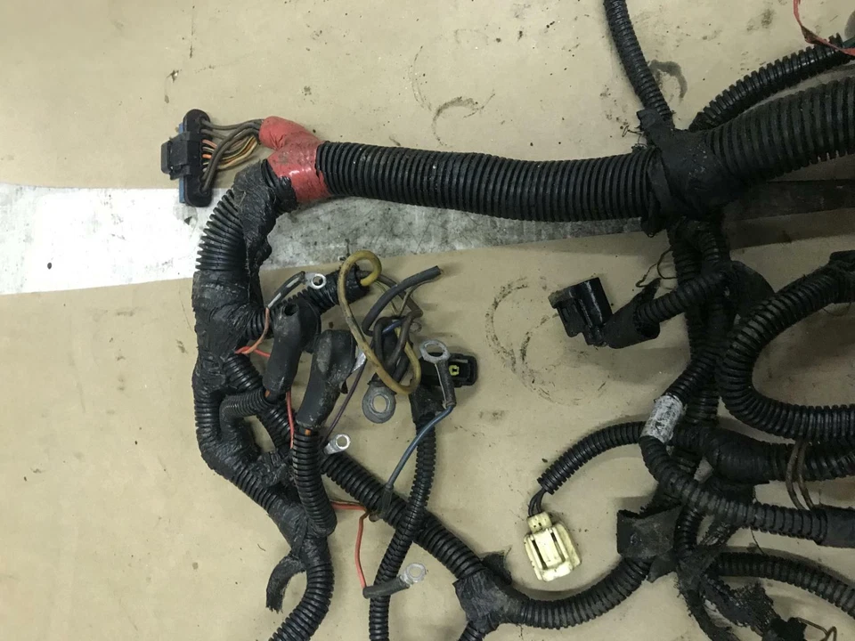 1999 Ford F350 F450 7.3L powerstroke engine wiring harness at16018 - Image 2 of 4