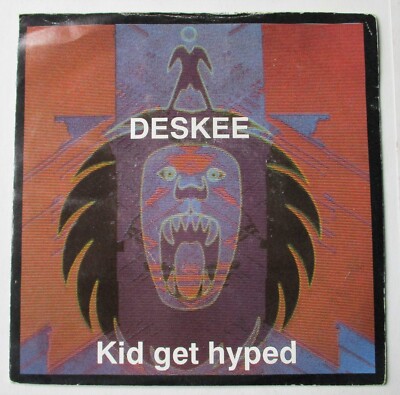 Deskee - 7'' UK 45 - Kid Get Hyped - 1991 - Big One - VBIG 27 - P/S - VG+/VG+