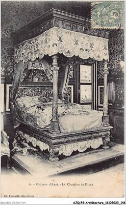 AJQP2-0214 - ARCHITEKTUR - CHÂTEAU D'ANET - LA CHAMBRE DE DIANE