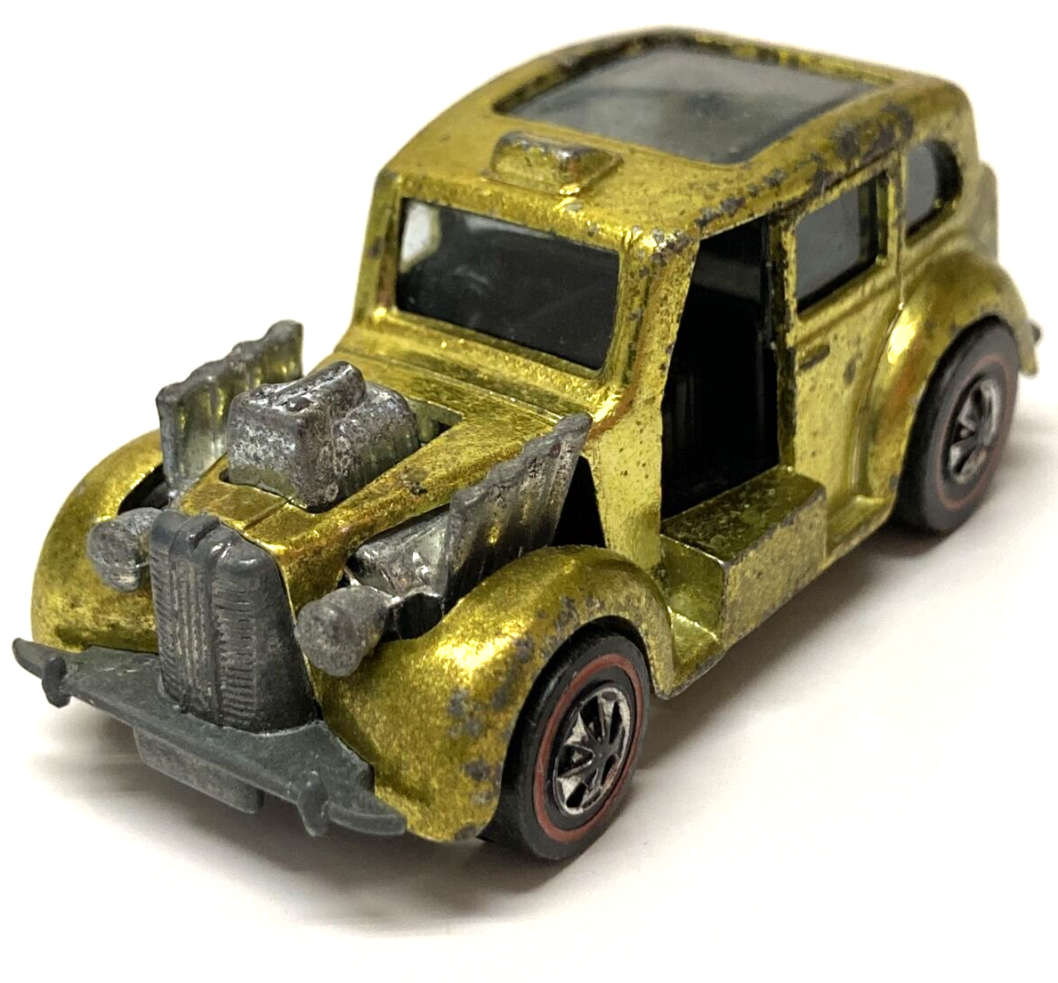 ※画像要確認 hot wheels redline cockney cab us Hot Wheels Redline Cockney Cab 1970 Yellow Made in United States