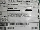 Carol 76812 #14awg Stranded Bare Copper PVC Hook Up Wire AWM MTW 600V Green/50ft