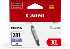 Genuine Canon CLI-281 XL Photo Blue Ink Tank Cartridge for TS9120 2038C001