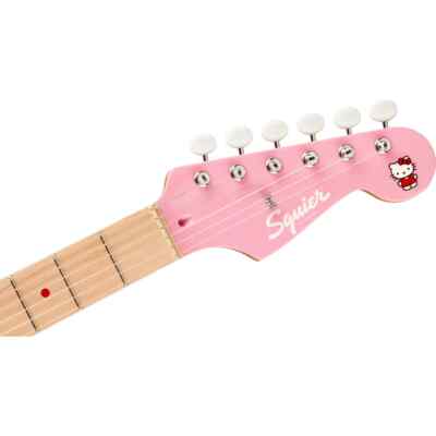 あさひ様ー Fender Hello Kitty Stratocaster Amazing Condition Hello Kitty Electric Guitar Squire