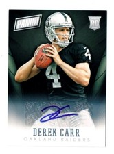 RARE DEREK CARR 2014 National Convention Signed Autographed Auto Rookie Card