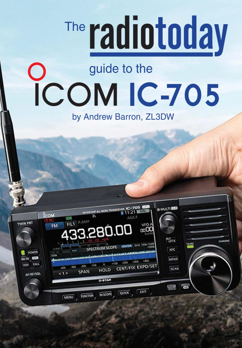 Icom  IC-705 美品 説明書と(おまけ付) 待つこと半年!! ついに我が家にやってきた＞アイコム「IC-705