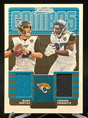 2018 Classics Combos Materials #10 Blake Bortles / Leonard Fournette Jaguars