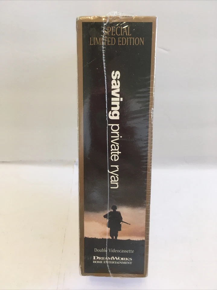 Saving Private Ryan VHS, 2000, 2 Tape Set Special Limited Edition New Sealed - Image 4 of 4