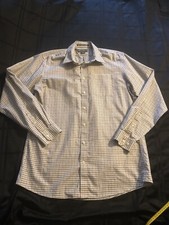 Eddie Bauer Men's Wrinkle Resistant Classic Fit Long Sleeve Shirt Sz. TL