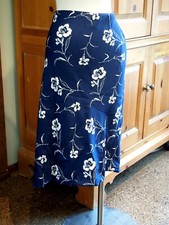 Ralph Lauren Purple Label 100 Silk Floral Print Skirt NWT 16 1290 Made in USA