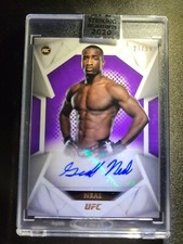 2020 Topps UFC Striking Signatures MMA Cards 35