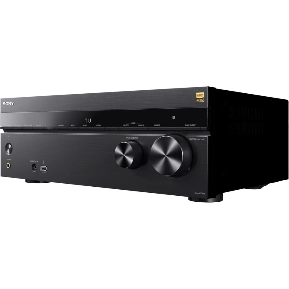 Sony TA-AN1000 - Receiver - 8K - 7.2-Kanal-AV-Verstärker - AV-Receiver -schwarz - Bild 2 von 4