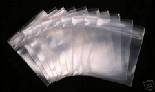9 x 12 2Mil Clear Plasticfor Zipper Plastic Clear Reclosable Bag 2 MIL 9x12 "