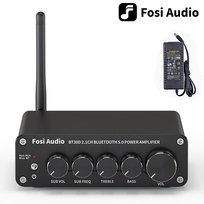 Fosi Audio BT30D Bluetooth Digital Verstärker Stereo Audio Empfänger Amplifier