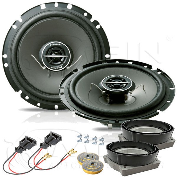 Pioneer Lautsprecher FüR Audi A2 1999-2005 Front TüR Vorn 2-Wege Koax 170W #B7LA-image