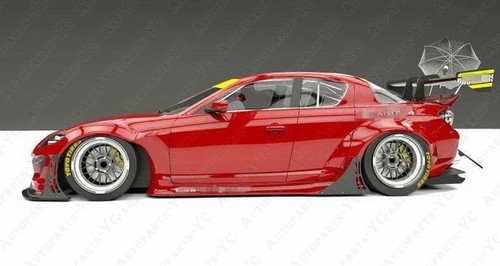 FRP LIP FENDER WING SPOILER For 09-12 Mazda RX-8 SE3P PD RB Style Wide Body Kit - Foto 20 di 24