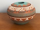 Navajo Pottery Vase Handmade & Signed by Terry Smith — photo 2