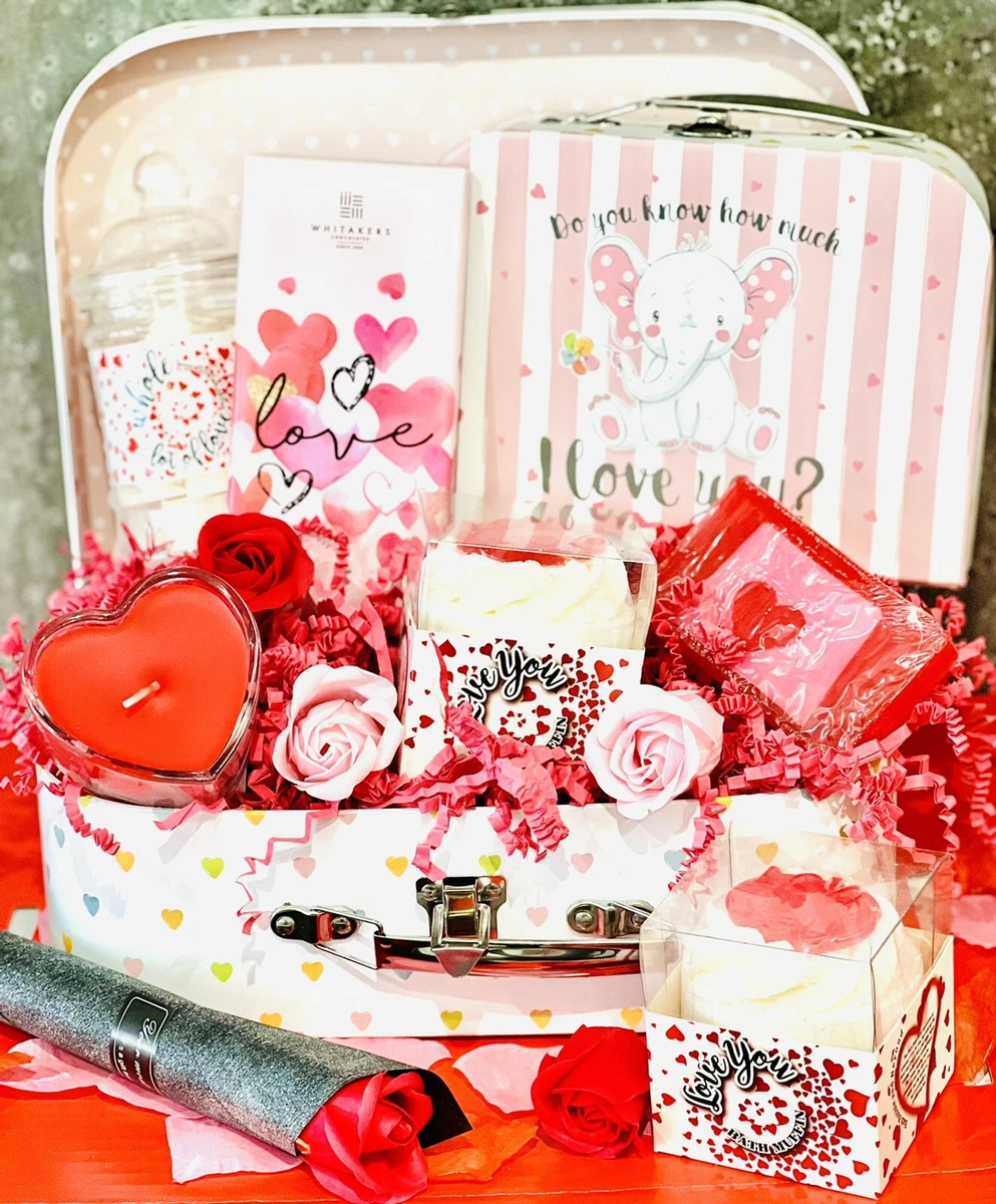 VALENTINES DAY Gift Box For Her Wife Girlfriend I LOVE YOU Pamper