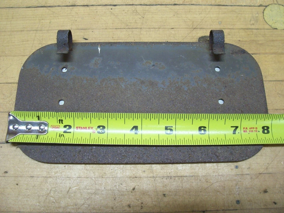 Antiguo Original Oldsmobile Olds Visera Tocador Espejo Accesorio Interior Foto 3 de 4