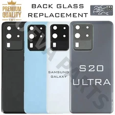 New For Samsung Galaxy S20/Plus/Ultra Back Glass Replacement Cover Lens