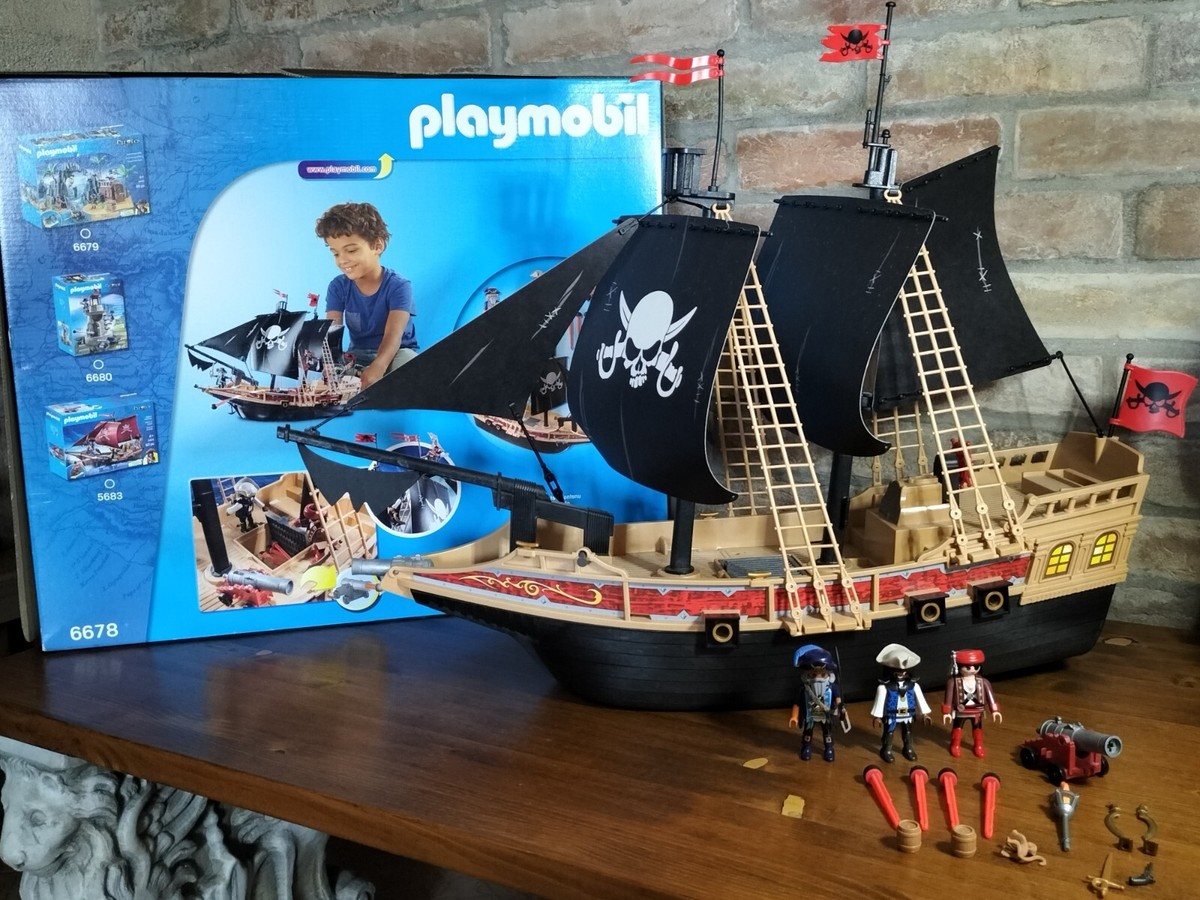PLAYMOBIL Galeone dei Pirati 6678 (fuori produzione) 4008789066787