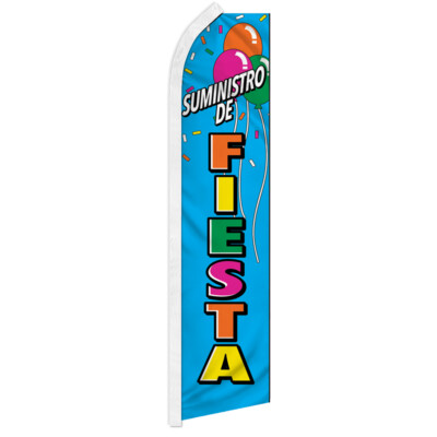 Suministro de Fiesta Swooper Feather Flutter Advertising Flag Party Decor