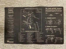 Glock Perfection 17 OEM Cleaning Pad 2002 17" x 10 5/8"