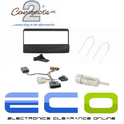 Ford Transit Auto Estéreo Single DIN Panel /& Volante tallo interfaz Plomo