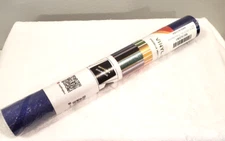 Vinyl Frog Glitter Premium Heat  Transfer Vinyl~ Dark Purple W/Black~ 12 in