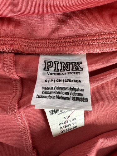 NWT Victoria Secret Pink Sport Skort Camo Peach Skirt Elastic Waist Size Small - Picture 5 of 8