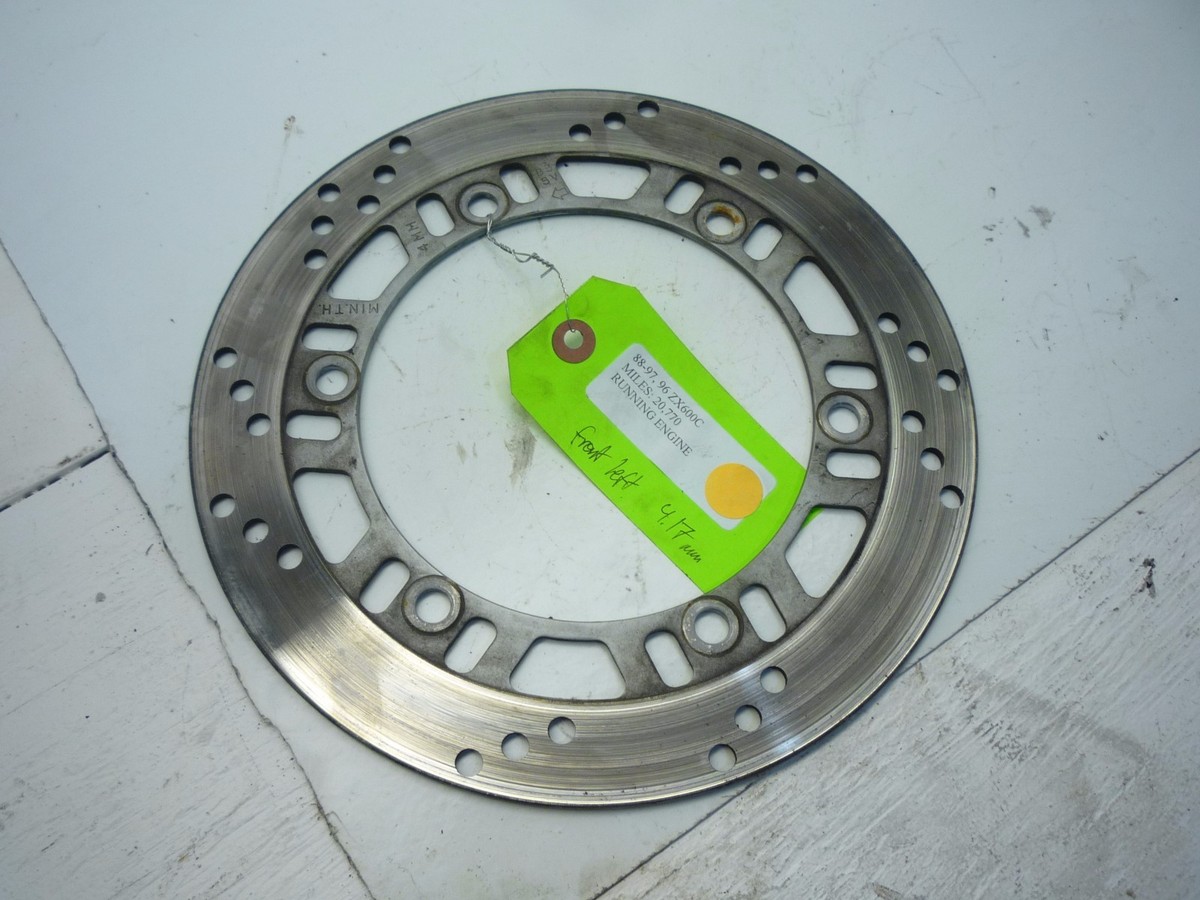 その他 Cal KAWASAKI 88-97 ZX600C ZX 600 C ZX600R FRONT LEFT BRAKE ROTOR DISK