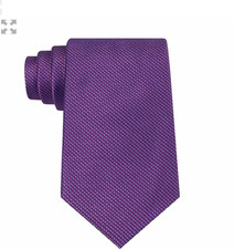  125 Calvin Klein Men S Solid Purple Skinny Neck Tie Silk Classic Necktie 58x3